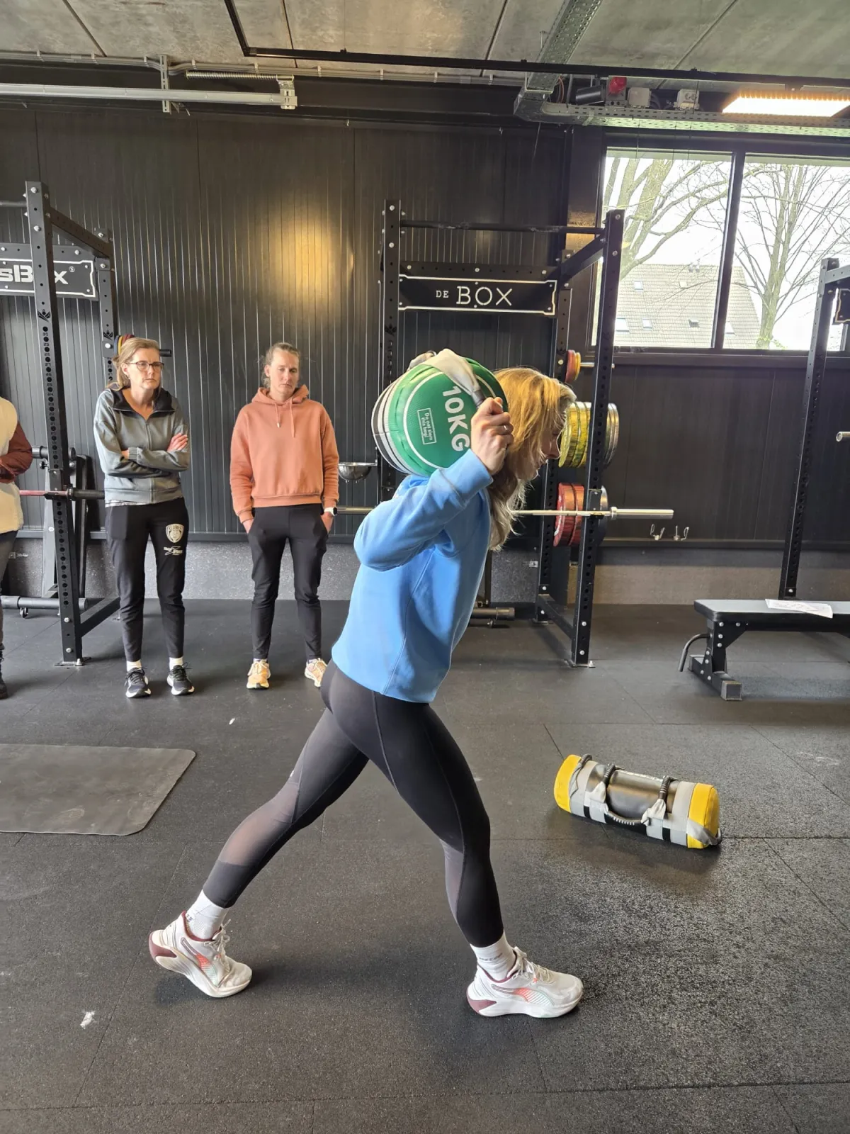 Sandbag lunges: stap uit in geloof 