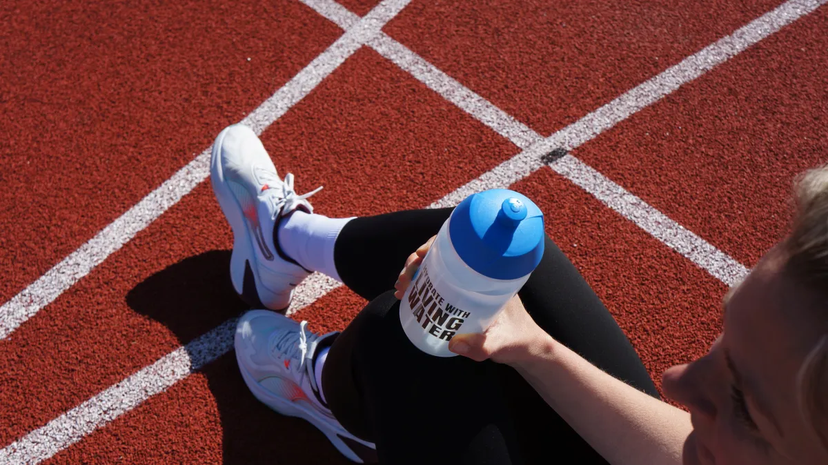 Mighty Fit Living water bidon 500 ml foto 3