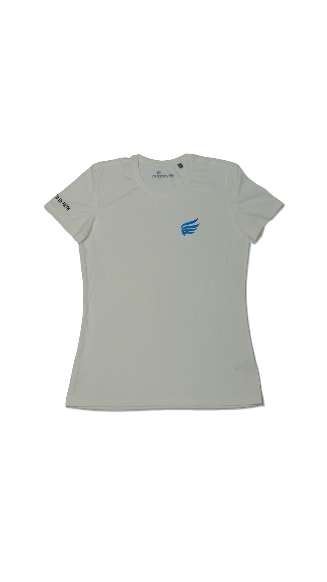 Powered by faith Woman white
